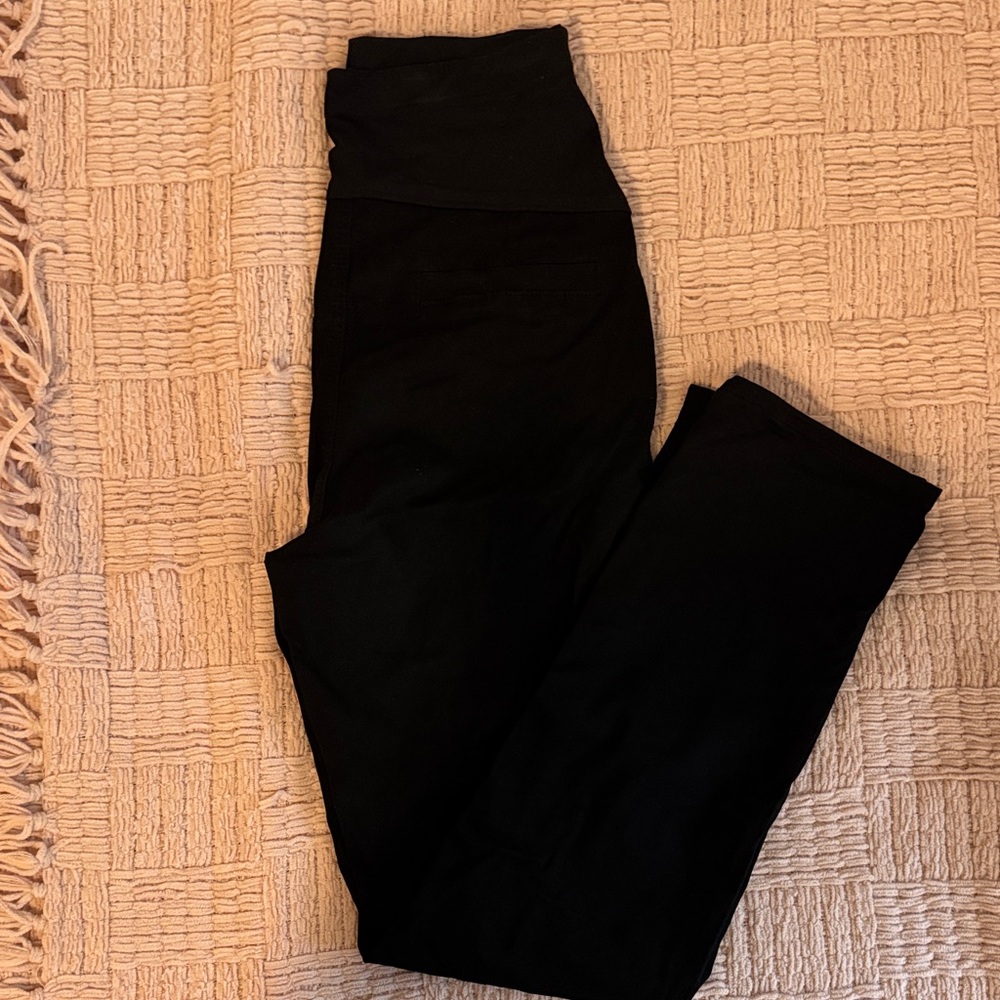 Three Maternity Black pants